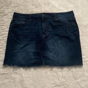 Denim Mini Skirt